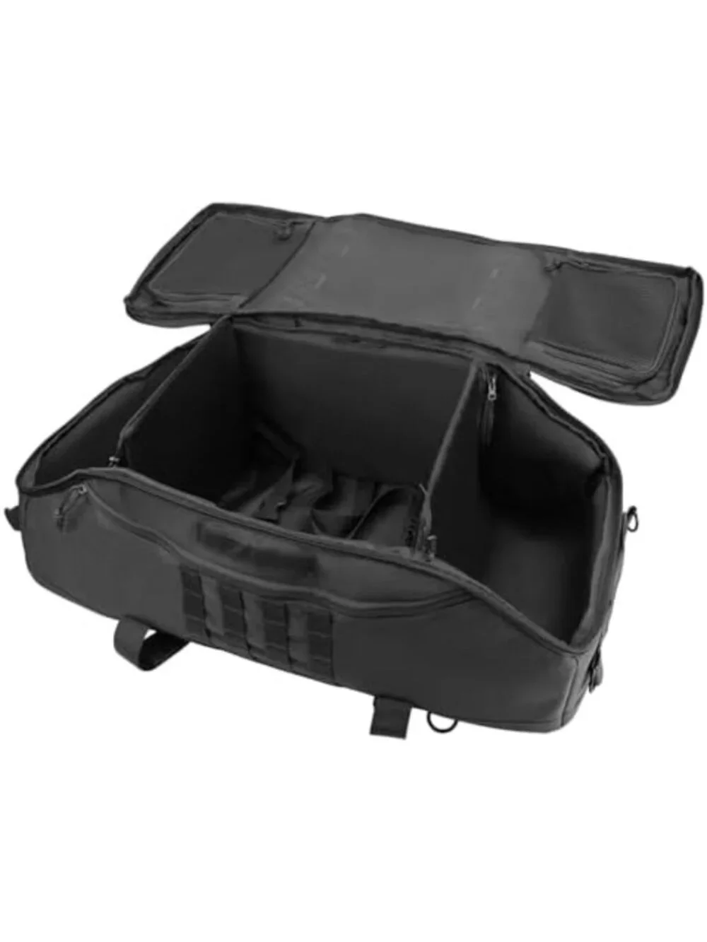 Large 65L Tactical Duffle Bag & Backpack, 3-in-1 MOLLE Pack for Gym & Outdoors